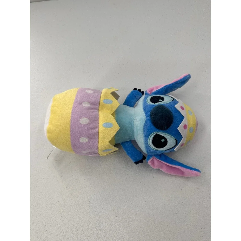 Disney Stitch Plush Easter Egg Stuffed Animal 10 Inch Blue Kids Toy Lovey 26943